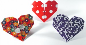 Origami Hearts